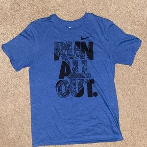 Nike run all out shirt men’s